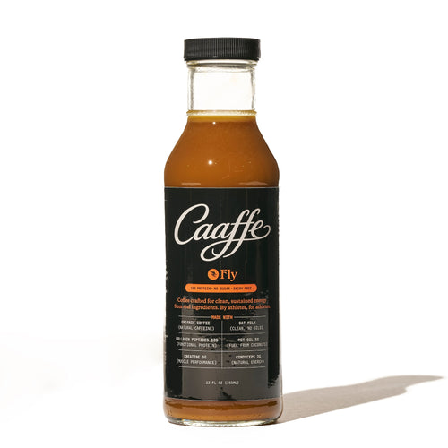 CAAFFE Fly ready to drink bottle of functional coffee